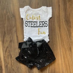 NB Steelers football outfit